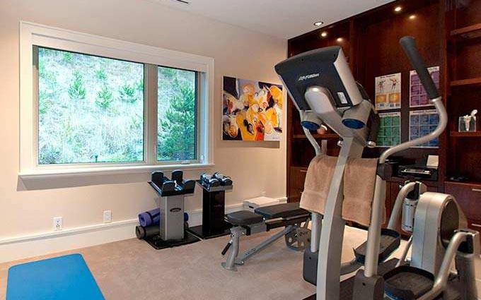 大理装修设计室内家庭健身房，让自己过上健康生活